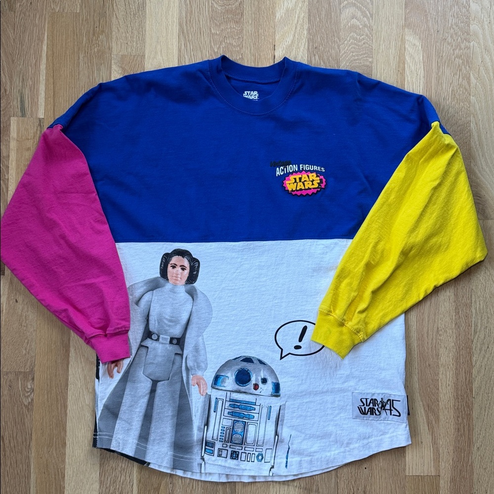 Disney Parks D23 Expo Star Wars Spirit Jersey Action Figures Small